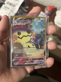 Pokemon Mimikyu VMAX Holo Ultra Rare TCG Card 2022 Brilliant Stars TG17/TG30 NM - Image 1