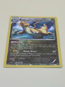 Pokemon TCG Dragonite Roaring Skies 51/108 Reverse Holo Rare Card - Image 3
