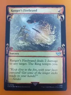 1x Ranger's Firebrand (0592) | FOIL Scroll | LTR: Tales of Middle-Earth | MTG - Image 1