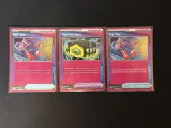 3 X Pokemon Ace Spec Card Lot Near Mint Maximum Belt & Max Rod - Image 1