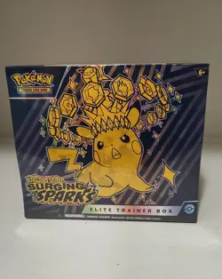 Pokemon Scarlet & Violet Surging Sparks Elite Trainer Box ETB Factory Sealed - Image 1