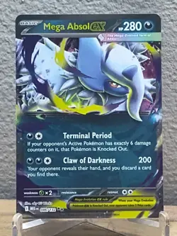 Mega Absol ex - 086/132 Double Rare (Mega Evolution) NM - Pokemon TCG - Image 1
