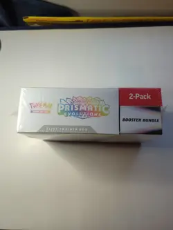 Pokemon TCG Prismatic Evolutions ETB with Booster Bundle Costco 2-Pack Sealed - Image 3