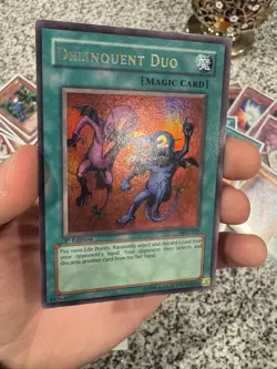 Yu-Gi-Oh Delinquent Duo MRL-039 Ultra Rare 1st Edition LP - Image 1