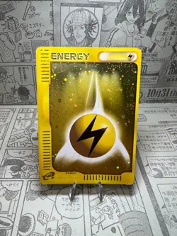 DOUBLE SWIRL Pokemon Card Lightning Energy E-Series McDonalds Japanese. - Image 1