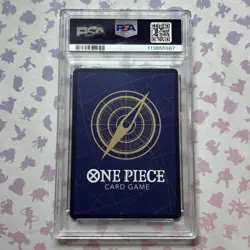 Monkey D Luffy WANTED ST01-012 PSA 10 Mighty Enemies ONE PIECE Card UK SELLER - Image 3