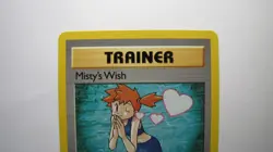Near Mint Misty's Wish Trainer 1st Edition Pokemon card 108/132 Gym Challenge NM - Image 2