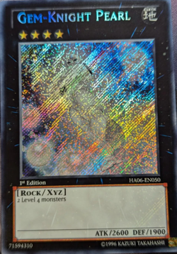 Gem-Knight Pearl - HA06-EN050 - Secret Rare - 1st Edition LP YuGiOh! TCG Card - Image 1