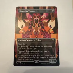 Roaming Throne (Borderless) The Lost Caverns of Ixalan Regular - Image 1