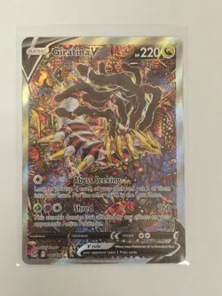 Pokemon Giratina English V Alt Art Lost Origin #186/196 Near Mint Or Better - Image 2
