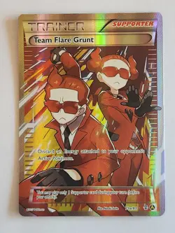 TEAM FLARE GRUNT 73a/83 Pokemon XY Generations TRAINER ALTERNATE ART ULTRA RARE - Image 1
