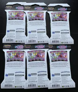 Pokemon TCG: Sword & Shield-Fusion Strike Sleeved Booster Pack x6 - Image 2