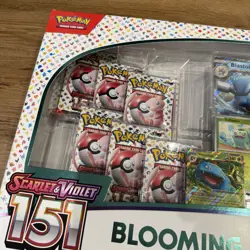 Pokemon TCG Scarlet & Violet 151 Blooming Waters Premium Collection Box Sealed - Image 2
