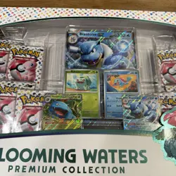 Pokemon TCG Scarlet & Violet 151 Blooming Waters Premium Collection Box Sealed - Image 3
