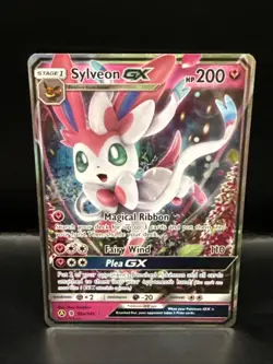 Pokemon TCG Sylveon GX 92a/145 Alt Art Promo Guardians Rising Sun and Moon G - Image 1