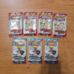Pokemon TCG 7 Fun Packs (3x Journey Together and 4x Destined Rivals) NEW - Image 1