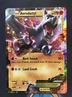 Pokemon TCG - Aerodactyl EX - XY97 Black Star Promo - 2016 Holo - LP - Image 2