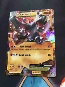 Pokemon TCG - Aerodactyl EX - XY97 Black Star Promo - 2016 Holo - LP - Image 4