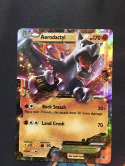 Pokemon TCG - Aerodactyl EX - XY97 Black Star Promo - 2016 Holo - LP - Image 5