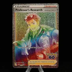 Pokemon TCG - Professor's Research 084/078 Pokemon GO Secret Rare - NM - Image 2