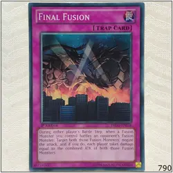 Final Fusion - DRLG-EN018 - Super Rare 1st Edition Yugioh - Image 1