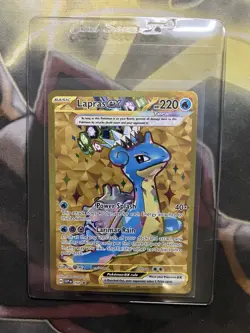 Lapras & Cinderace ex 163/164 Sv: Scarlet & Violet Promo Cards Holo NM - Image 2