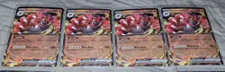 Pokemon Temporal Forces EX Lot 14 Cards Gouging Fire Iron Leaves Incineroar - Image 2