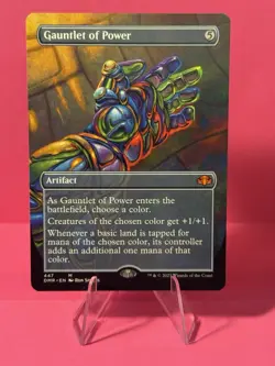 Gauntlet of Power (Borderless) Dominaria Remastered Regular - Image 1