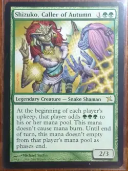 MtG - ENGLISH - Betrayers of Kamigawa - Shizuko, Caller of Autumn - Image 1
