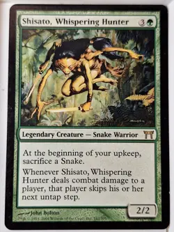 Shisato, Whispering Hunter - Champions of Kamigawa - Magic the Gathering MTG - Image 1