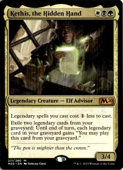 Kethis, the Hidden Hand M Core Set 2020 211 NM - Image 1