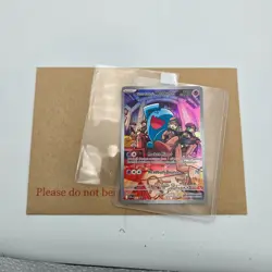 Team Rocket’s Wobbuffet 203 Promo NM Pokemon TCG Scarlet Violet Black Star SVP - Image 4