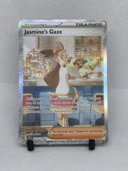 Pokemon TCG Jasmine's Gaze Full Art Holo Trainer Surging Sparks #245/191 - Image 1