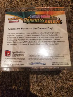 Pokemon TCG Sword Shield Darkness Ablaze Booster Box 36 Packs Factory Sealed New - Image 3