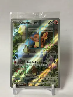 SEALED Charmander 044 SVP EN Pokemon Obsidian Flames ETB Promo Scarlet & Violet - Image 1