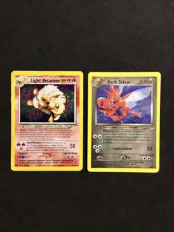 Light Arcanine Dark Scizor 9-12/105🔥 Neo Destiny ITA 🇮🇹Good/Exc ☘Pokemon📩 - Image 1