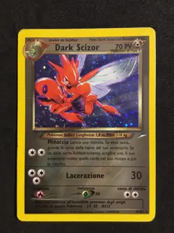 Light Arcanine Dark Scizor 9-12/105🔥 Neo Destiny ITA 🇮🇹Good/Exc ☘Pokemon📩 - Image 2