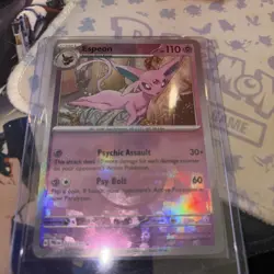 Espeon 033/131 Master ball, Pokemon Prismatic Evolutions NM - Image 2