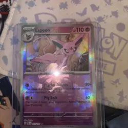 Espeon 033/131 Master ball, Pokemon Prismatic Evolutions NM - Image 4