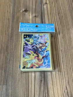Dash! Eevee Eeveelutions Ver.2 64 Sleeves Pokemon Center Exclusive - Sealed OVP - Image 1
