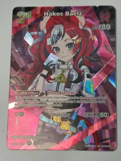 hololive Official Card Game EN - Hakos Baelz (SR) FOIL hBP01-075 - Image 1