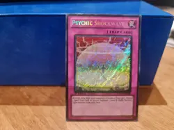EXVC-EN089 Psychic Shockwave Secret Rare 1st Edition Mint YuGiOh Card - Image 1