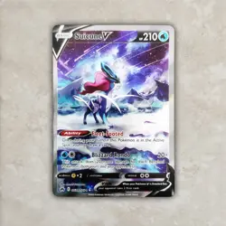 Suicune V - GG38/GG70 - Galarian Gallery - Crown Zenith Pokemon Card NM - Image 1