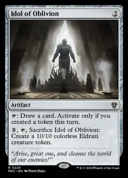 MTG Murders at Karlov Manor Commander - Idol of Oblivion - Image 1