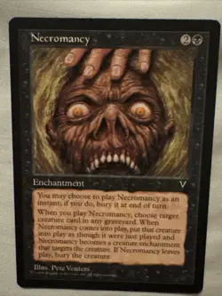 MTG Necromancy The LIst - Visions Regular Uncommon - Image 1