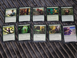 MTG Elf x10 Redtooth Vanguard/Sage of Shaila's Claim/Elfhame Druid/Wild Wanderer - Image 1