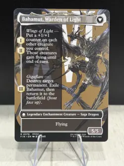 MTG: FINAL FANTASY - Dion, Bahamut's Dominant (Borderless) Non-Foil R 0376 - Image 2
