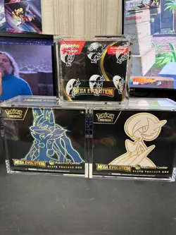 Pokemon Mega Evolution Pokemon Center ETB+Enhanced Booster Box Bundle SHIPS NOW - Image 1