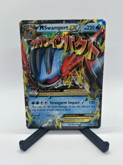 M Swampert EX Pokemon TCG Promo XY Promos XY87 - MP - Image 1
