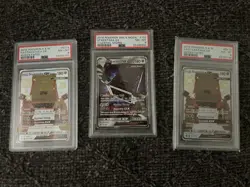 Pokemon PSA 8 Stackatacka Lot Hidden Fates And Celestial Storm - Image 1
